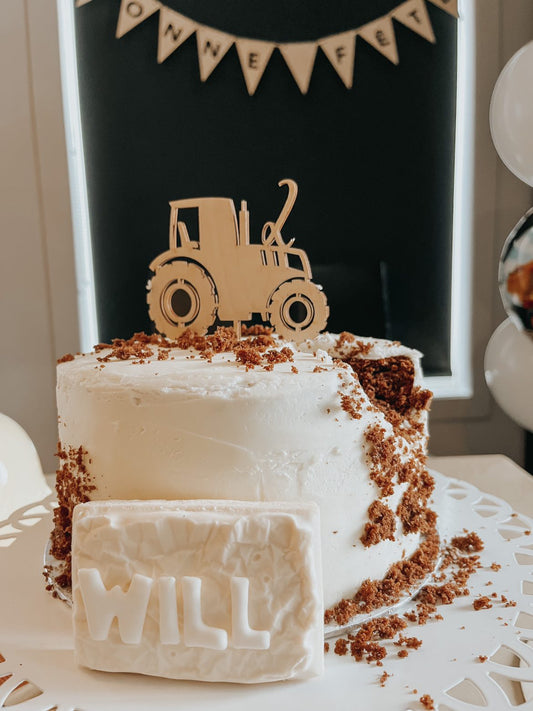 CAKE TOPPER - Tracteur